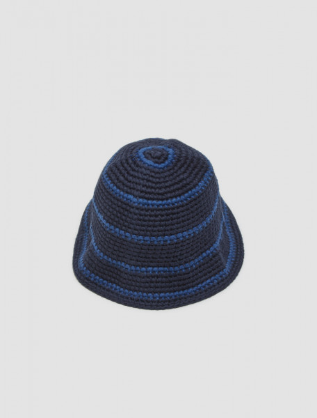 Our Legacy - Tom Tom Hat in Carolean Blue Tousled Cotton - A2243TC
