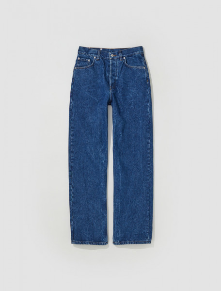 Dries Van Noten - Pine Loose Fit Straight Denim Jeans in Blue - 231-022407-6431-504