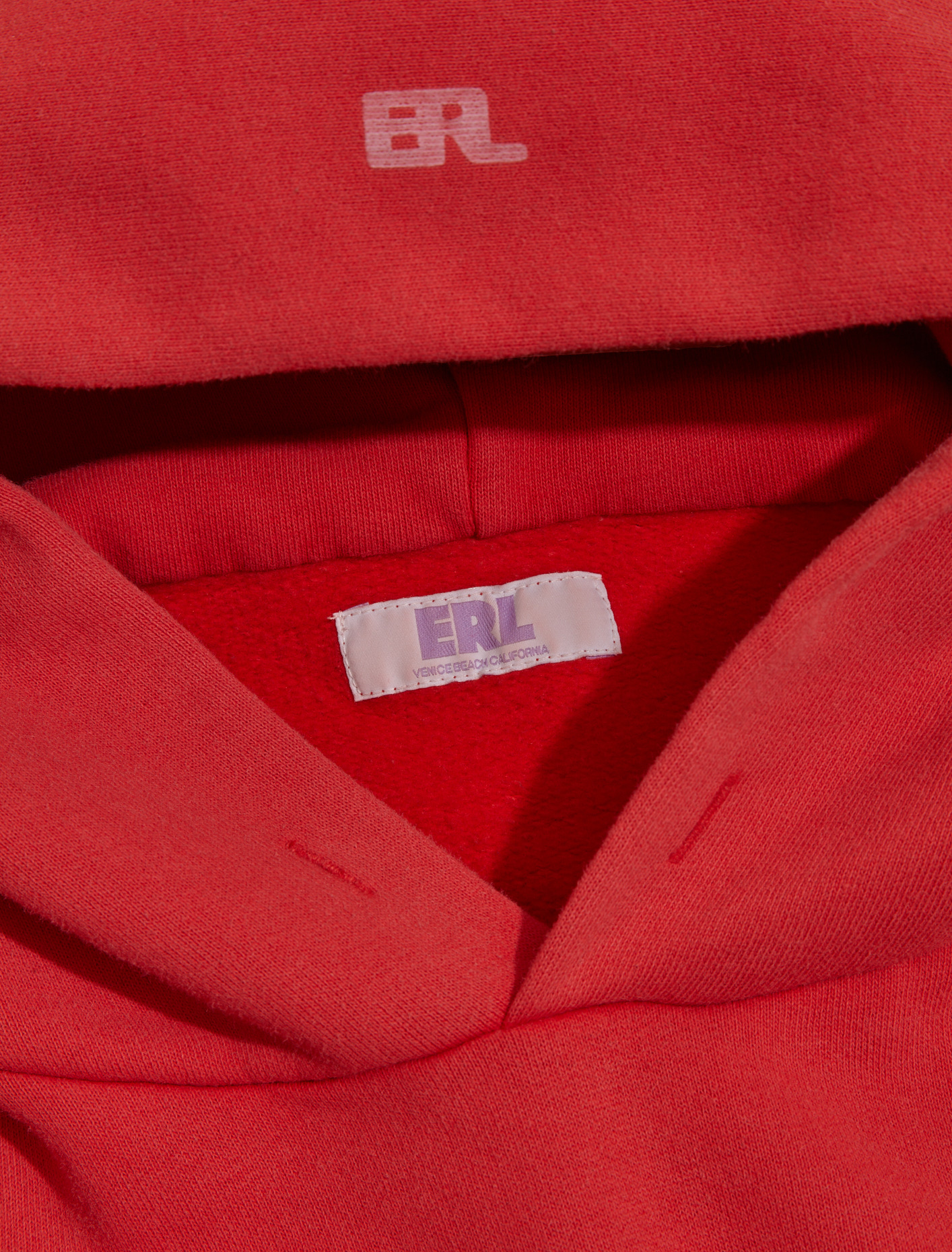 ERL Swirl Hoodie in Red | Voo Store Berlin | Worldwide Shipping