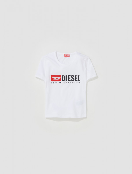 Diesel - T-Uncutie-Divstroyed T-Shirt in Bright White - A10733-0BLAP-100