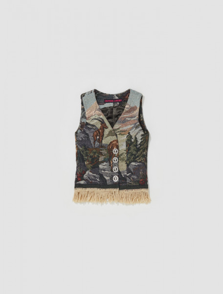 Chopova Lowena - Stag Vest in Multicolour - 2174