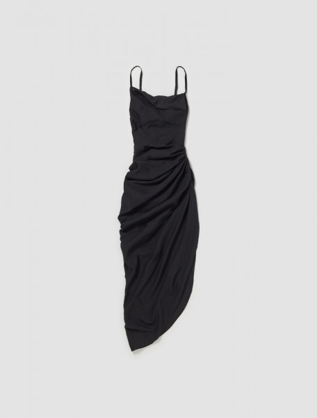 Jacquemus - La Robe Saudade Longue in Black - 211DR01-211-102990