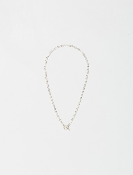 EPICENE   KNOT NECKLACE IN SILVER   EP22 KCN S