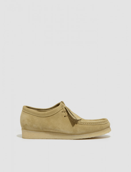 Clarks - Wallabee Shoes in Maple Suede - 261555454