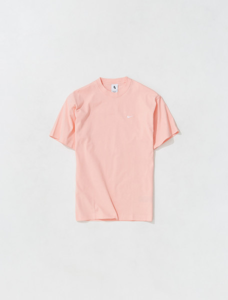 NIKE   NRG SOLO SWOOSH FLEECE T SHIRT IN BLEACHED CORAL   CV0559 697