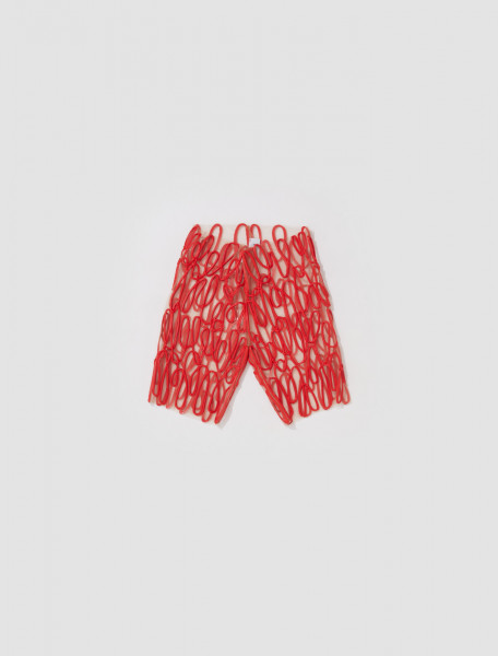 Kasia Kucharska - Big Print Shorts in Red - 1002933