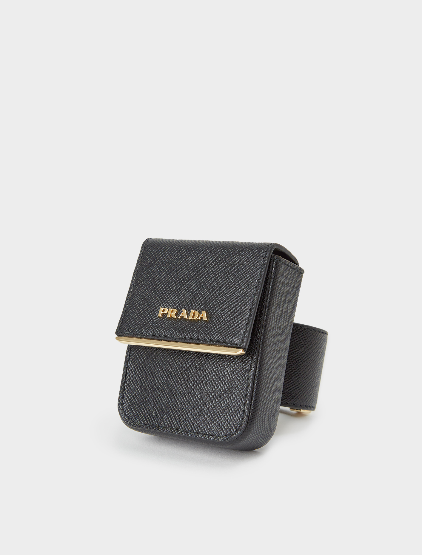 prada leather pouch