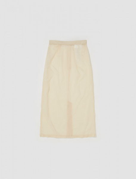 Maison Margiela - Midi Skirt in Butter - S29ME0012