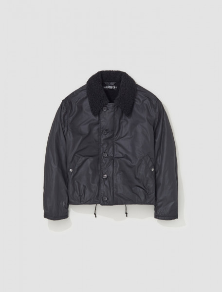 Our Legacy - Grizzly Jacket in Black Wax - M4231GB