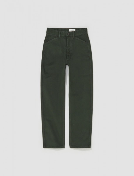 Lemaire - Curved 5 Pocket Pants in Green - PA1055_LD1001