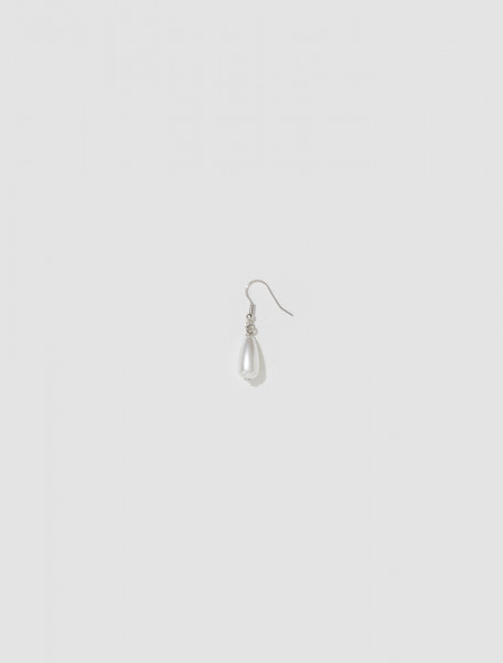 Dries Van Noten - Pearl Shaped Earring in Ecru - 231-029802-082-005