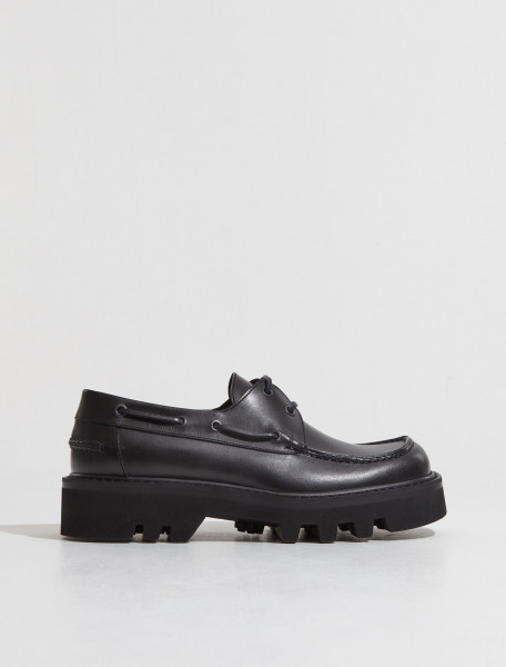 Dries Van Noten - Sailing Shoes in Black - MS231-126-101