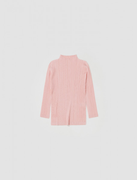 PLEATS PLEASE Issey Miyake - Pleated Shirt in Light Pink - PP36JK121-20