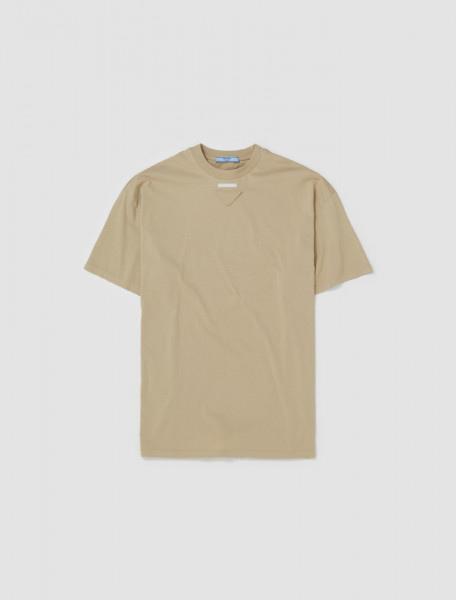 Prada - Cotton T-Shirt in Beige - 3558A_12ZB_F0065