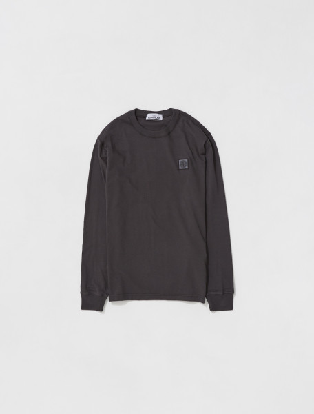 STONE ISLAND   LONG SLEEVED SHIRT IN ANTHRACITE   MO761521857_V0065