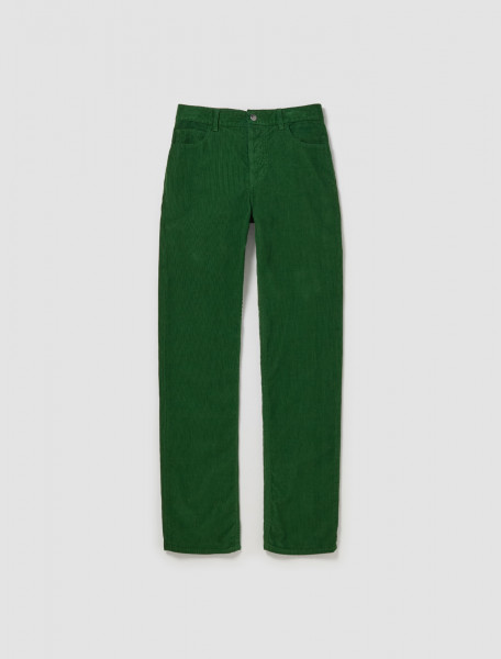 The Row - Carlisle Pants in Pine Green - 585-W2962