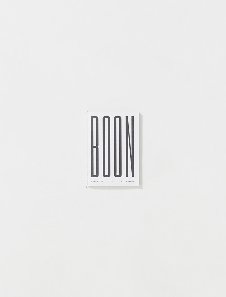 1001674 BOON BY LUNCHEON