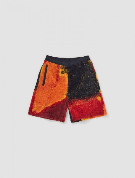 Stüssy - Sherpa Shorts in Lava - 112303