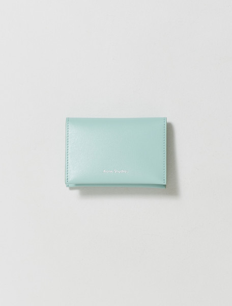 Acne Studios - Flap Wallet in Pastel Green - CG0099-ABI-FN-UX-SLGS000104