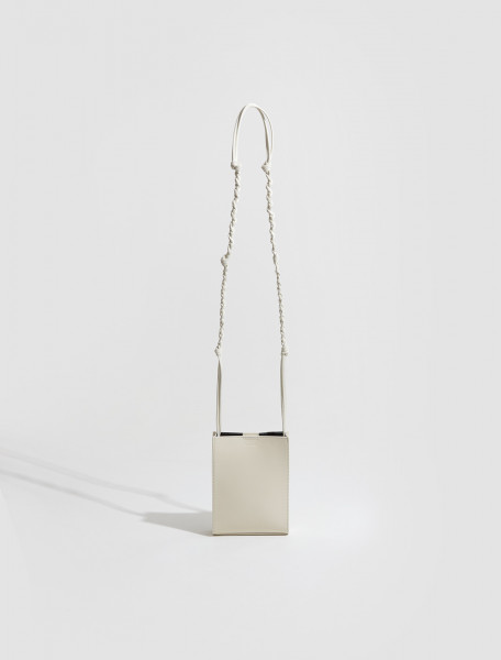 Jil Sander - Small Tangle Shoulder Bag in Eggshell - J25WG0003_P5995_106