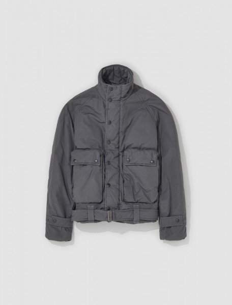 Dries Van Noten - Padded Cotton Jacket in Grey - 232-020518-7053-802