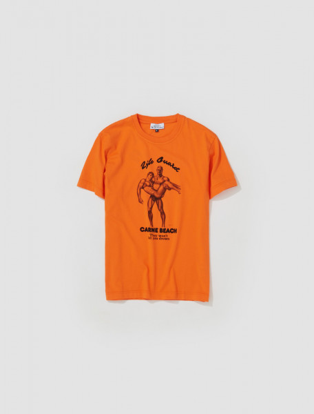 Carne Bollente - Save me Tom T-Shirt in Orange - SS23TS0110