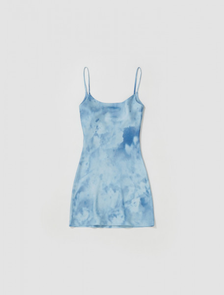 Elliss - Sky Foam Silk Mini Dress in Multi Print - 4217102