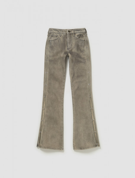 GUESS USA - Hook Flare Pants in Distressed Tan - W4GU18D5C20