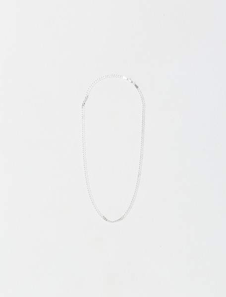 CHAIN_5 SILVER 925 STERLING SILVER FINE CHAIN LINK NECKLACE