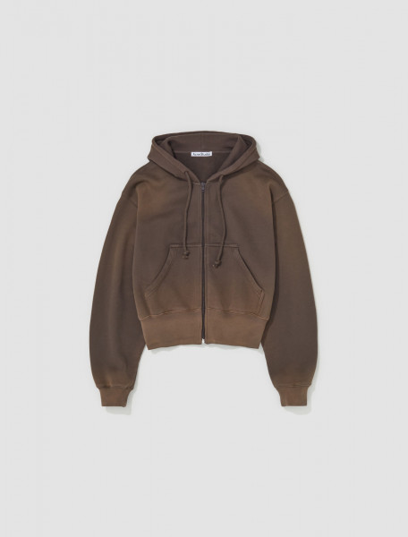 Acne Studios - Dyed Zippered Jacket in Umber Brown - AI0138-CPZ