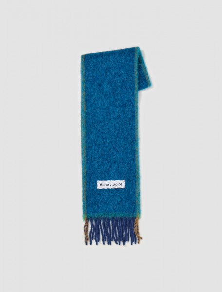 Acne Studios - Wool Scarf in Turquoise Blue - CA0290-AAP000