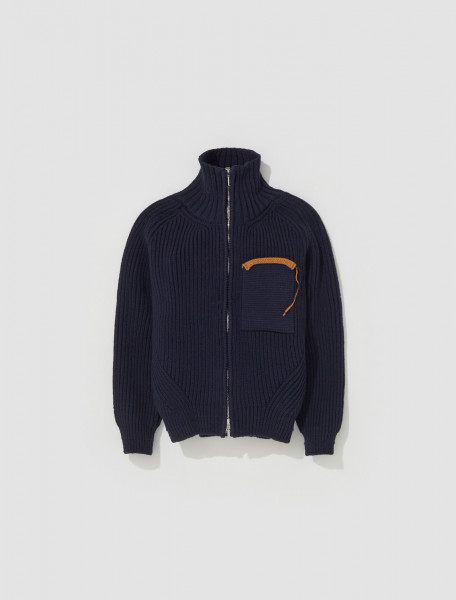 Jacquemus - Le Cardigan Arco in Navy - 235KN120-2243 380