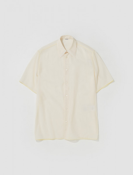 Jil Sander - Sheer Cotton Shirt in Natural - J22DL0110_J45131_280
