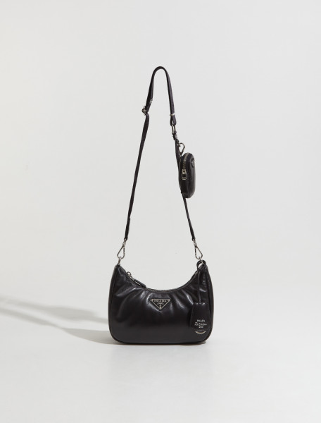 Prada - Re-Edition 2005 Padded Shoulder Bag in Black - 1BH204_ 2DYI_F0002