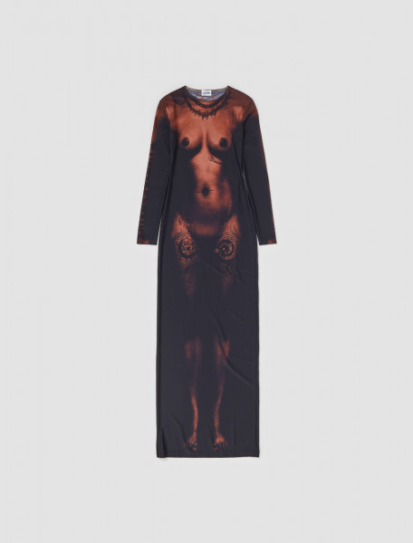 Jean Paul Gaultier - Short Dress in Darknude - 23 -15-F-RO069-J527-67