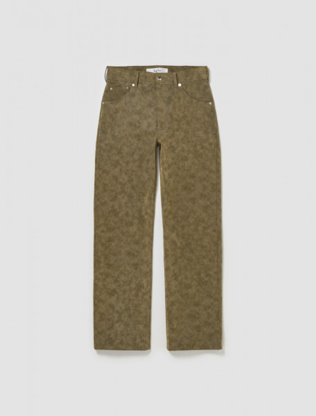 Séfr - Otis Trousers in Brushed Moss - SS24OTISBRUS