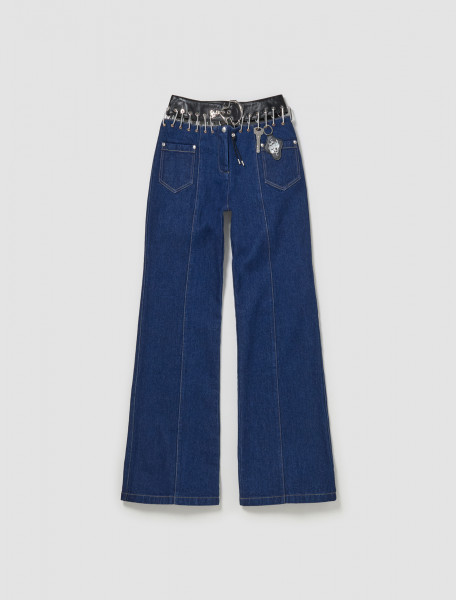 Chopova Lowena - Bump Carabiner Jeans in Blue - 4072