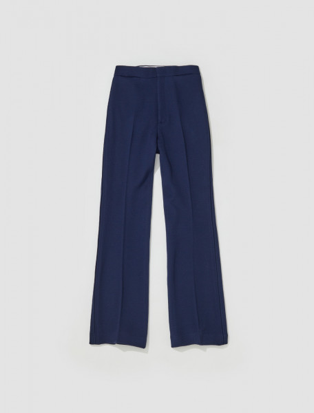 Wales Bonner - Harmony Trousers in Navy - MS23TR02-WO03-599