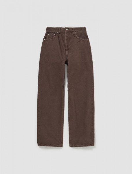 Stüssy - Washed Canvas Big Ol' Jeans in Brown - 116618