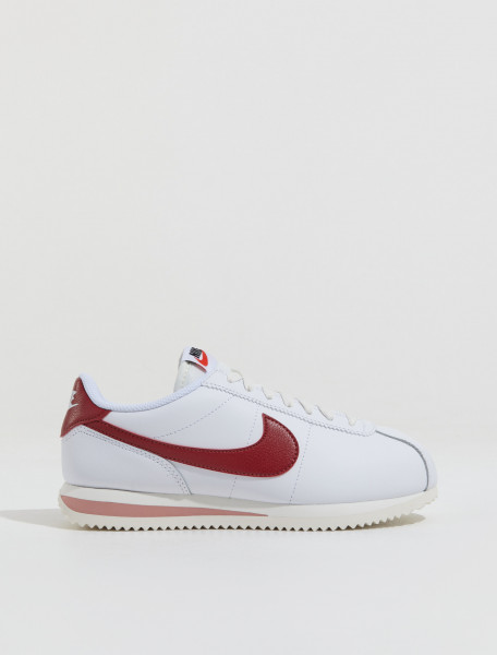 Nike - WMNS Cortez Sneaker in White & Red - DN1791-103