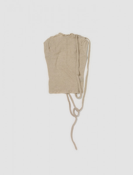 Ottolinger - Deconstructed Linen Top in Beige - 0601601-BEIGE-XS