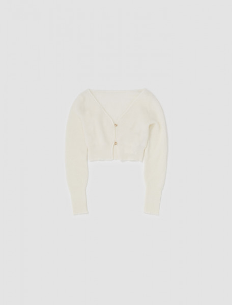 Jacquemus - Le Cardigan Alzou in Off-White - 213KN23-213 236120