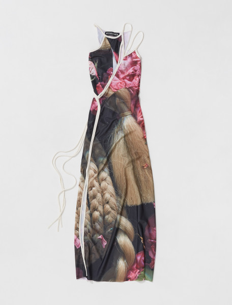 OTTOLINGER   STRAPPY DRESS IN END OF TALES BY LUCIE STAHL PRINT   SS22500201 ENTALU