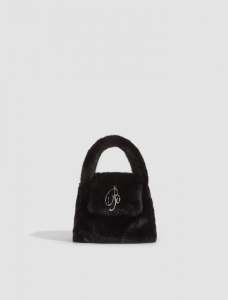 Blumarine - Faux Fur Bag in Black - UW007A