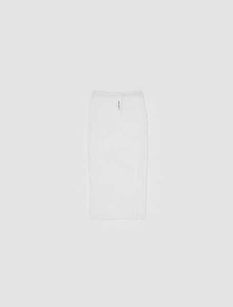 A. Roege Hove - Katrine Midi Skirt in Transparent - C08M035X