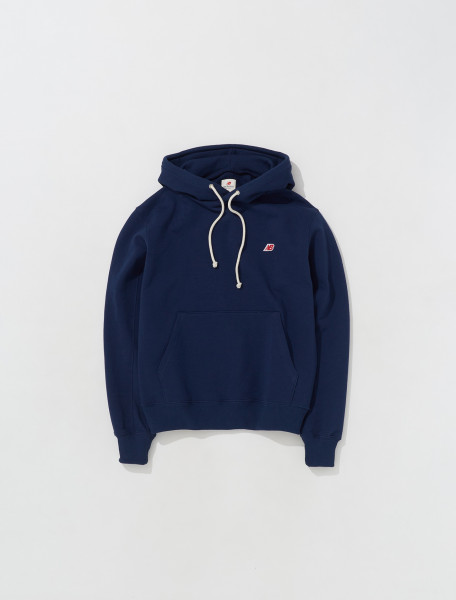NEW BALANCE   MADE IN USA' FLEECE HOODIE IN BLUE   MT21540 NGO