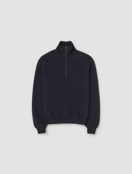 Acne Studios - Zippered Sweater in Black - CI0129-90010