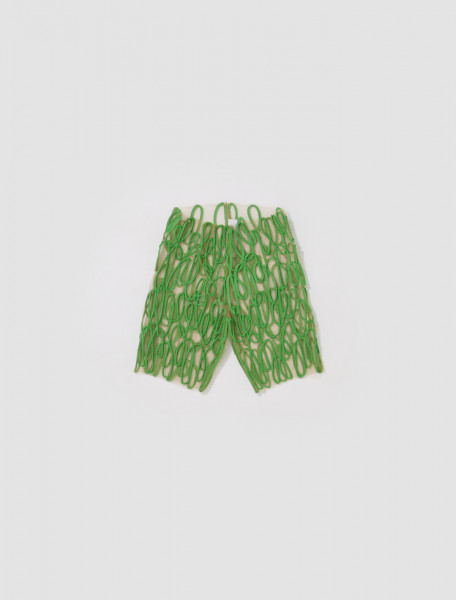 Kasia Kucharska - Big Print Shorts in Green - 1002936
