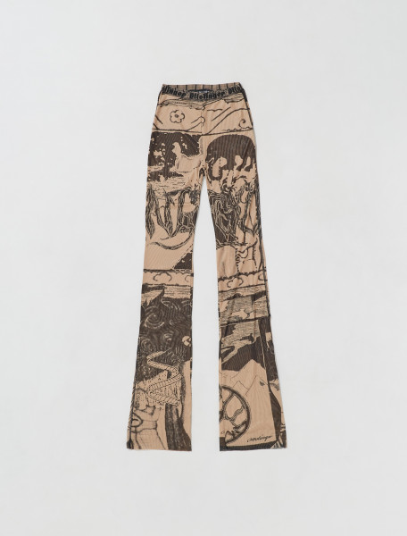 OTTOLINGER   MESH TROUSERS IN OTTO PRINT   AW220100509
