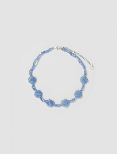 Paloma Wool - Berilo Choker Necklace in Mosaic Blue - QC5802129UN
